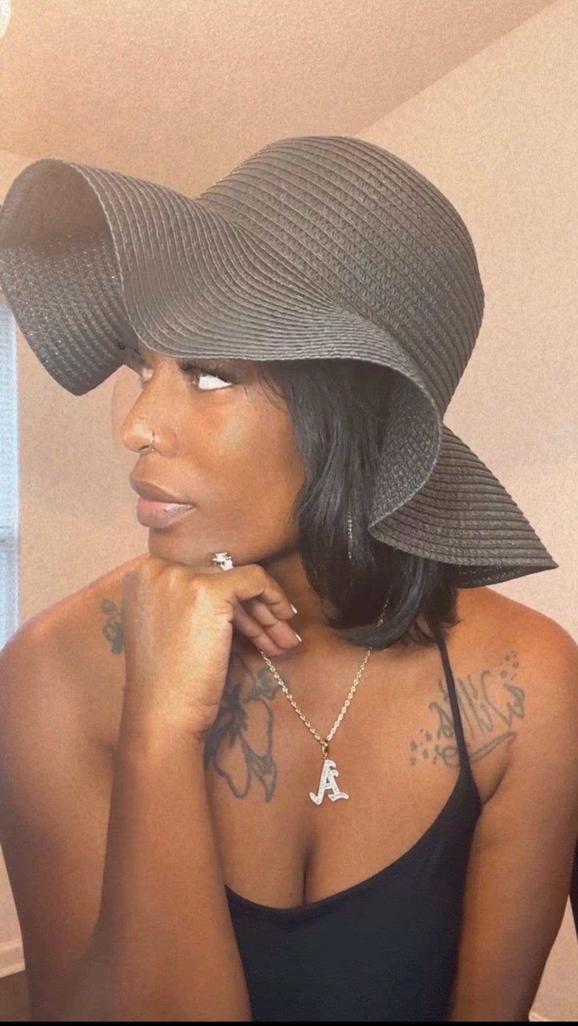 Cute Blaque Hat