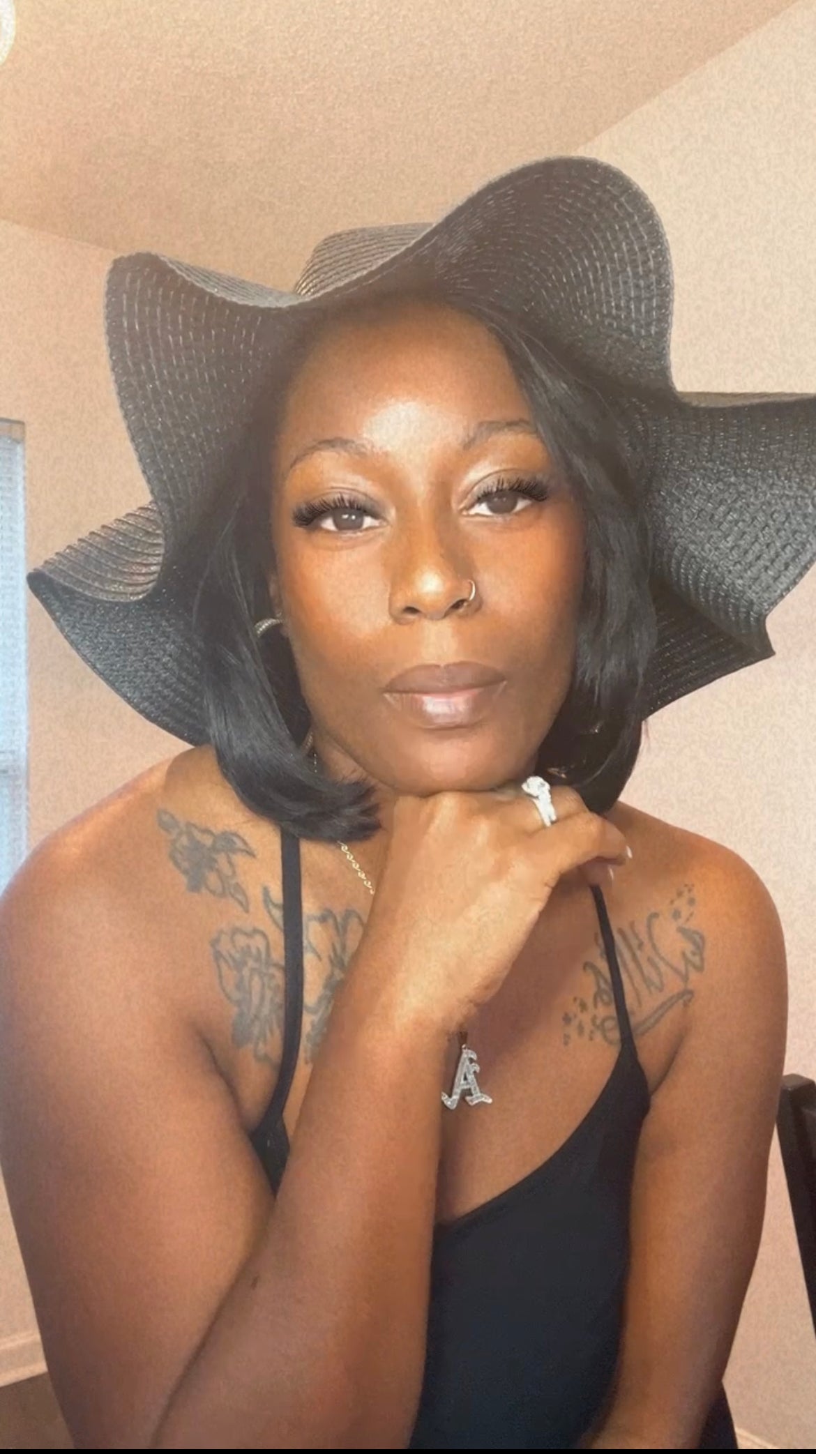 Cute Blaque Hat